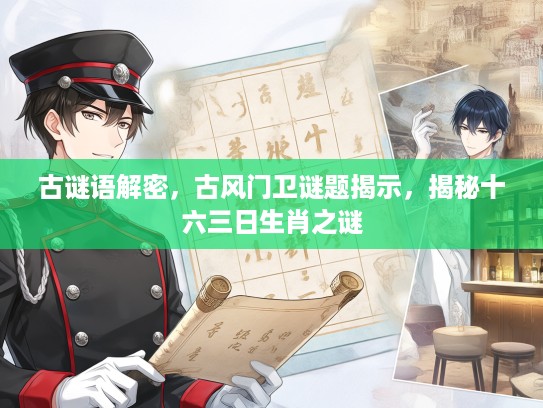 古谜语解密,古风门卫谜题揭示,揭秘十六三日生肖之谜 古谜语解密,古风门卫谜题揭示,揭秘十六三日生肖之谜