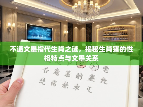 不通文墨指代生肖之谜,揭秘生肖猪的性格特点与文墨关系 不通文墨指代生肖之谜,揭秘生肖猪的性格特点与文墨关系