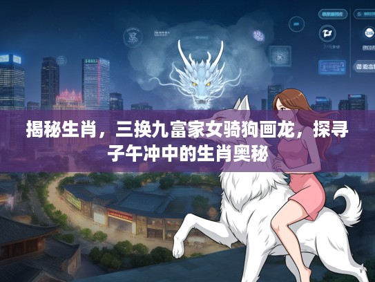 揭秘生肖，三换九富家女骑狗画龙，探寻子午冲中的生肖奥秘