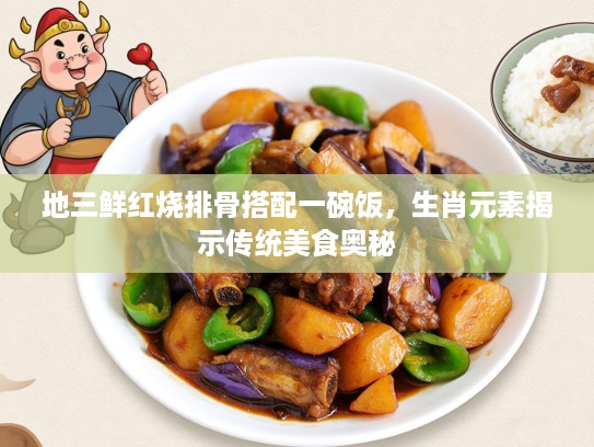 地三鲜红烧排骨搭配一碗饭，生肖元素揭示传统美食奥秘