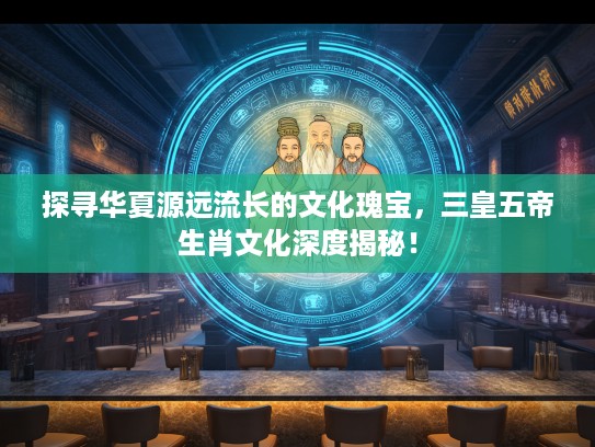 探寻华夏源远流长的文化瑰宝，三皇五帝生肖文化深度揭秘！
