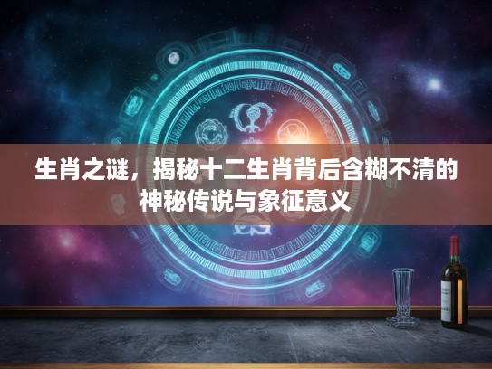 生肖之谜，揭秘十二生肖背后含糊不清的神秘传说与象征意义