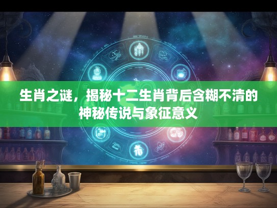 生肖之谜，揭秘十二生肖背后含糊不清的神秘传说与象征意义