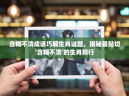 含糊不清成语巧解生肖谜题，揭秘最贴切‘含糊不清’的生肖排行