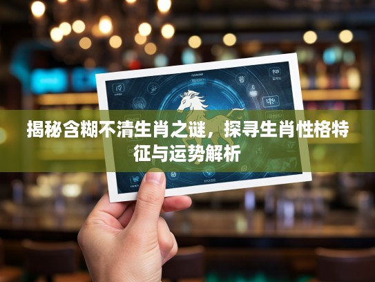 揭秘含糊不清生肖之谜，探寻生肖性格特征与运势解析