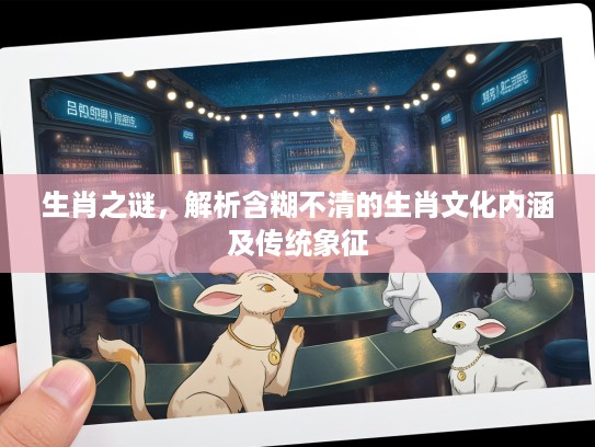 生肖之谜，解析含糊不清的生肖文化内涵及传统象征