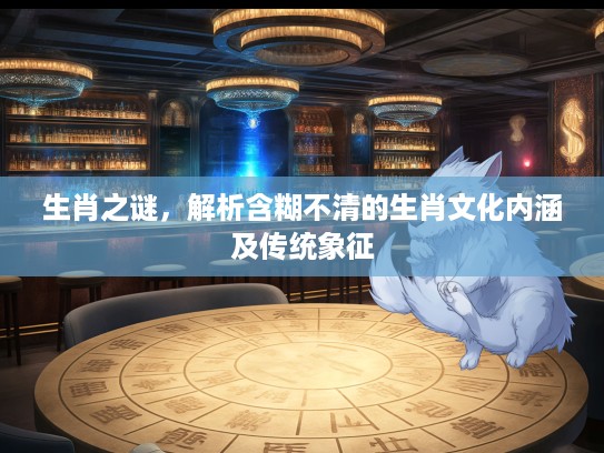 生肖之谜，解析含糊不清的生肖文化内涵及传统象征