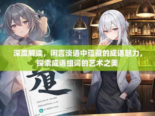 深度解读，闲言淡语中蕴藏的成语魅力，探索成语组词的艺术之美