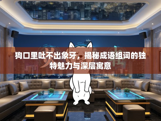 狗口里吐不出象牙，揭秘成语组词的独特魅力与深层寓意