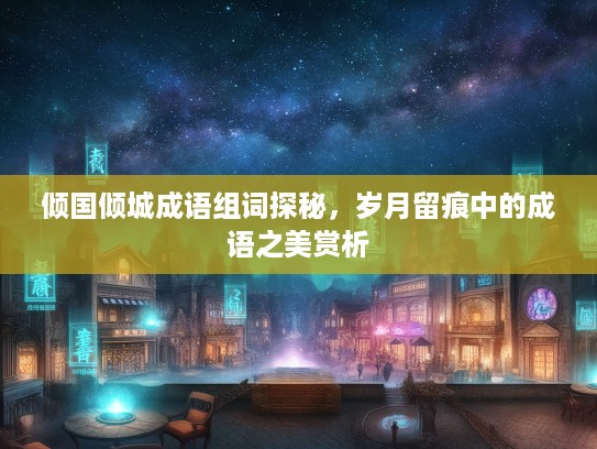 倾国倾城成语组词探秘，岁月留痕中的成语之美赏析