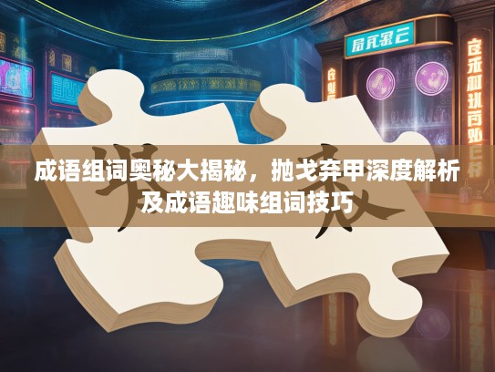 成语组词奥秘大揭秘，抛戈弃甲深度解析及成语趣味组词技巧