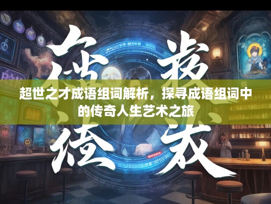 超世之才成语组词解析,探寻成语组词中的传奇人生艺术之旅 超世之才成语组词解析,探寻成语组词中的传奇人生艺术之旅