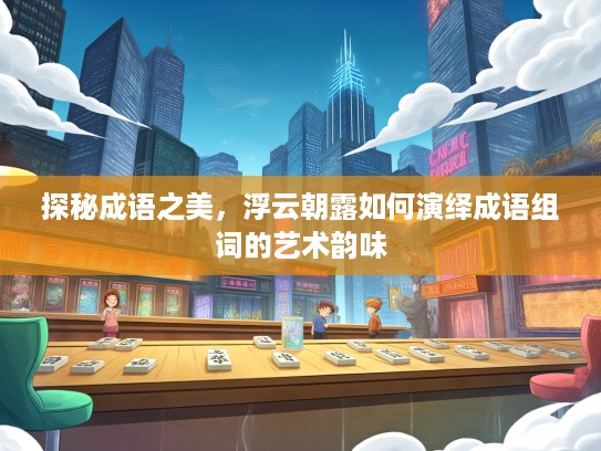 探秘成语之美,浮云朝露如何演绎成语组词的艺术韵味 探秘成语之美,浮云朝露如何演绎成语组词的艺术韵味