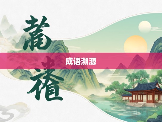 桑弧蒿矢成语溯源，探寻古语智慧与现代成语演变之路