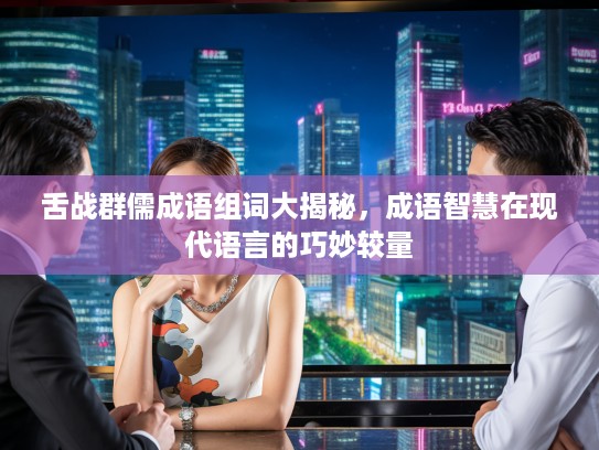 舌战群儒成语组词大揭秘，成语智慧在现代语言的巧妙较量