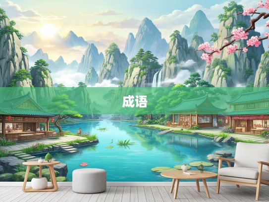 山水之旅中的成语探秘，临水登山与踏歌寻幽的成语组词之旅