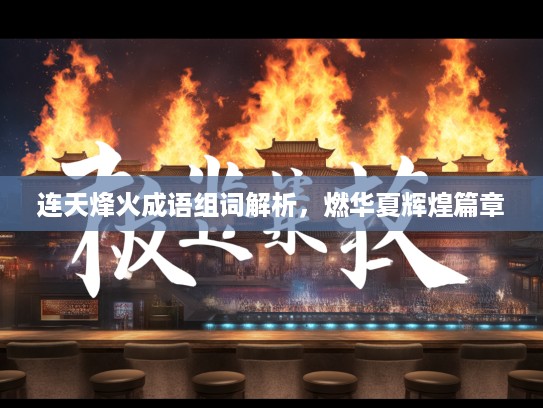连天烽火成语组词解析，燃华夏辉煌篇章