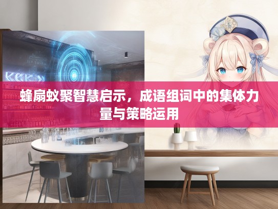 蜂扇蚁聚智慧启示，成语组词中的集体力量与策略运用