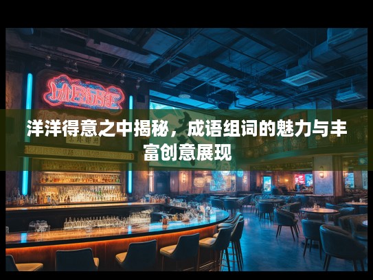 洋洋得意之中揭秘，成语组词的魅力与丰富创意展现