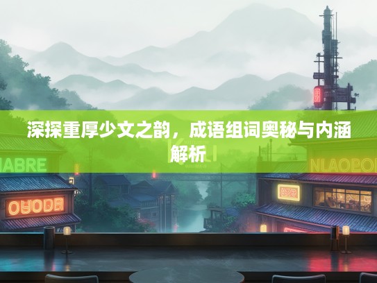 深探重厚少文之韵，成语组词奥秘与内涵解析