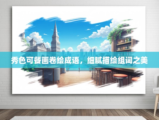 秀色可餐画卷绘成语，细腻描绘组词之美