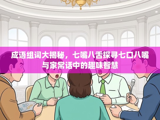 成语组词大揭秘，七嘴八舌探寻七口八嘴与家常话中的趣味智慧