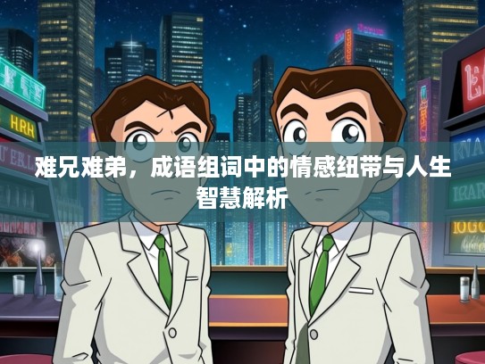 难兄难弟,成语组词中的情感纽带与人生智慧解析 难兄难弟,成语组词中的情感纽带与人生智慧解析