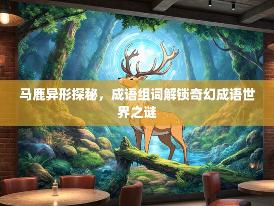 马鹿异形探秘，成语组词解锁奇幻成语世界之谜
