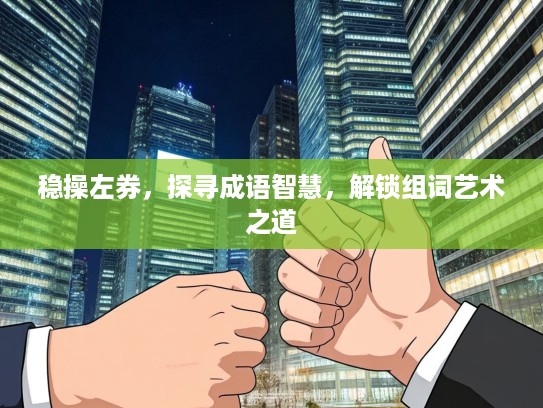 稳操左券，探寻成语智慧，解锁组词艺术之道