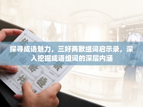 探寻成语魅力,三好两歉组词启示录,深入挖掘成语组词的深层内涵 探寻成语魅力,三好两歉组词启示录,深入挖掘成语组词的深层内涵