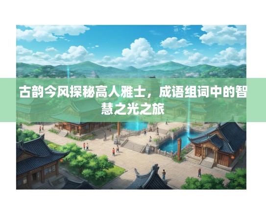 古韵今风探秘高人雅士,成语组词中的智慧之光之旅 古韵今风探秘高人雅士,成语组词中的智慧之光之旅
