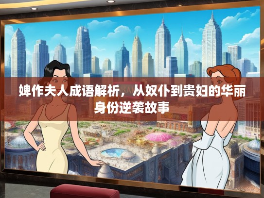 婢作夫人成语解析，从奴仆到贵妇的华丽身份逆袭故事