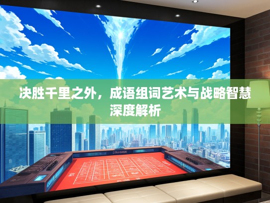决胜千里之外，成语组词艺术与战略智慧深度解析
