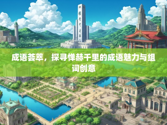 成语荟萃,探寻惮赫千里的成语魅力与组词创意 成语荟萃,探寻惮赫千里的成语魅力与组词创意