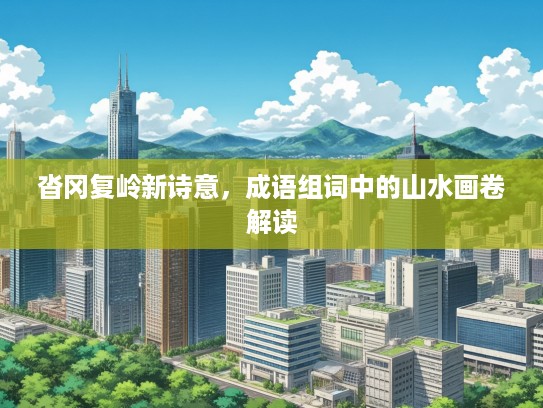 沓冈复岭新诗意，成语组词中的山水画卷解读