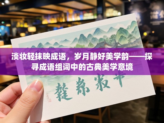淡妆轻抹映成语，岁月静好美学韵——探寻成语组词中的古典美学意境