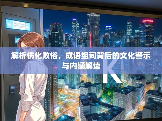 解析伤化败俗，成语组词背后的文化警示与内涵解读