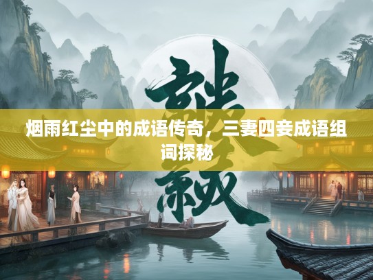 烟雨红尘中的成语传奇，三妻四妾成语组词探秘