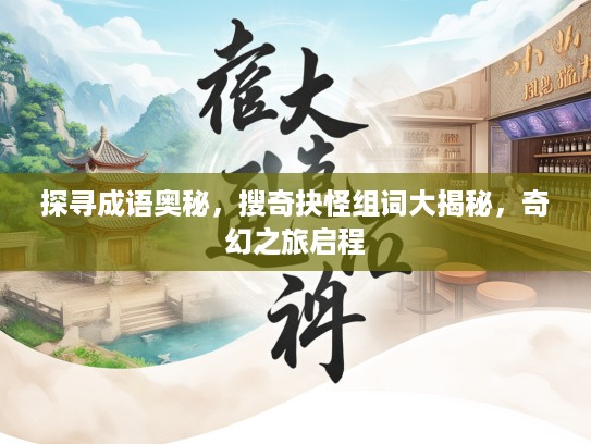 探寻成语奥秘，搜奇抉怪组词大揭秘，奇幻之旅启程