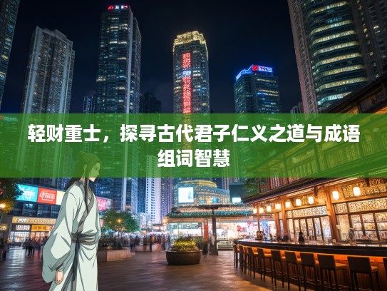 轻财重士，探寻古代君子仁义之道与成语组词智慧
