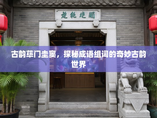 古韵荜门圭窦，探秘成语组词的奇妙古韵世界