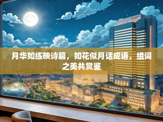月华如练映诗篇，如花似月话成语，组词之美共赏鉴