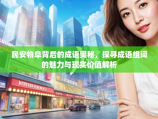 民安物阜背后的成语奥秘,探寻成语组词的魅力与现实价值解析 民安物阜背后的成语奥秘,探寻成语组词的魅力与现实价值解析