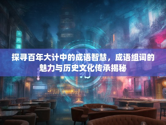 探寻百年大计中的成语智慧，成语组词的魅力与历史文化传承揭秘