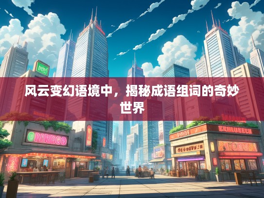 风云变幻语境中，揭秘成语组词的奇妙世界