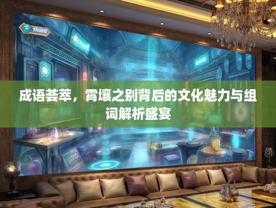 成语荟萃，霄壤之别背后的文化魅力与组词解析盛宴