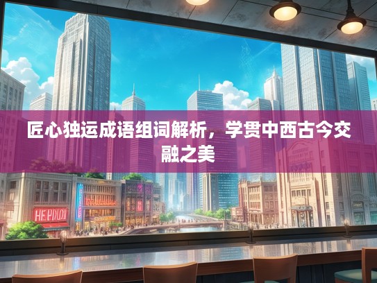 匠心独运成语组词解析，学贯中西古今交融之美