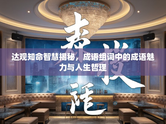 达观知命智慧揭秘，成语组词中的成语魅力与人生哲理