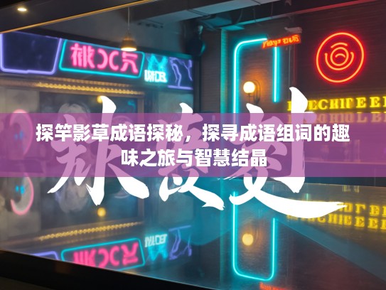 探竿影草成语探秘,探寻成语组词的趣味之旅与智慧结晶 探竿影草成语探秘,探寻成语组词的趣味之旅与智慧结晶