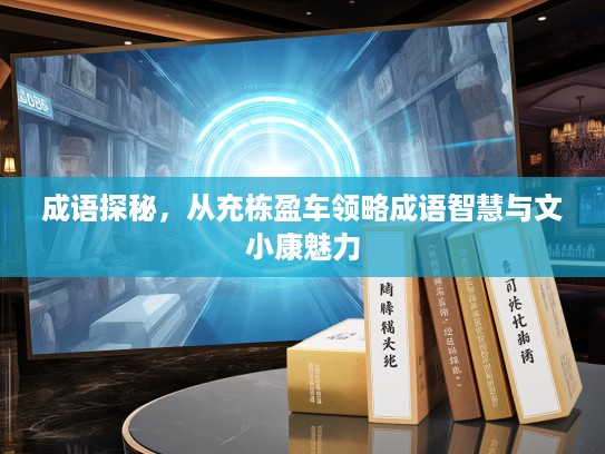 成语探秘，从充栋盈车领略成语智慧与文小康魅力
